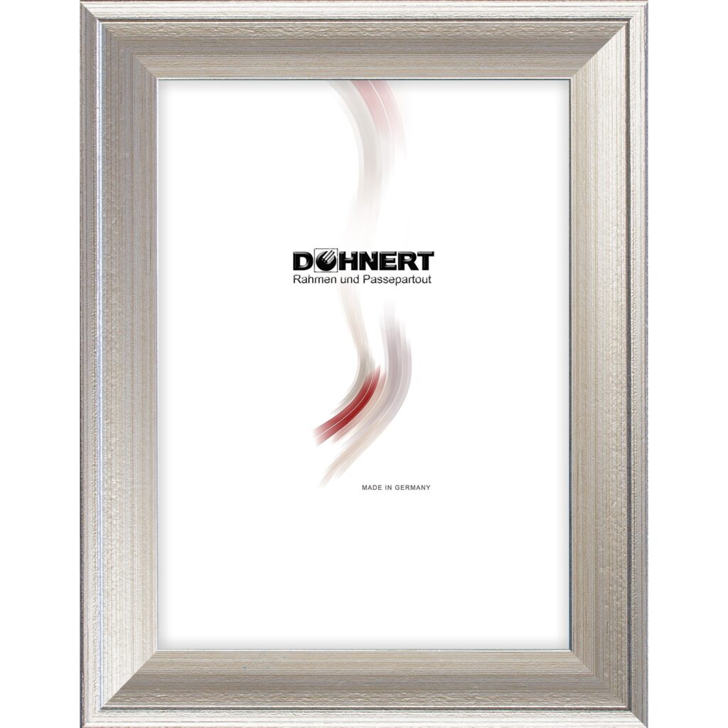 Kunststoffrahmen 99040, silber geb&uuml;rstet