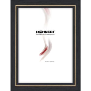 Holzrahmen 16012, schwarz