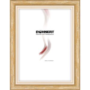 Holzrahmen 21163, gold-creme