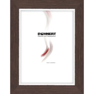 Holzrahmen 26306, braun-silber
