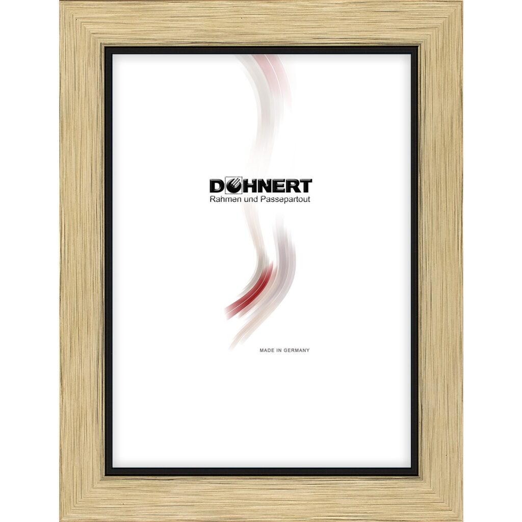Holzrahmen 26363, gold-schwarz