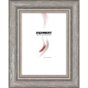 Holzrahmen 34996, blaugrau-silber