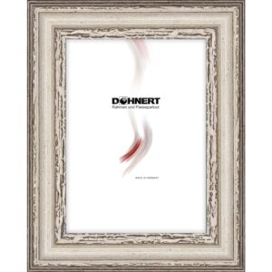 Holzrahmen 37714, weiß-grau-natur