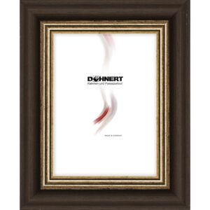 Holzrahmen 40300, braun-silber