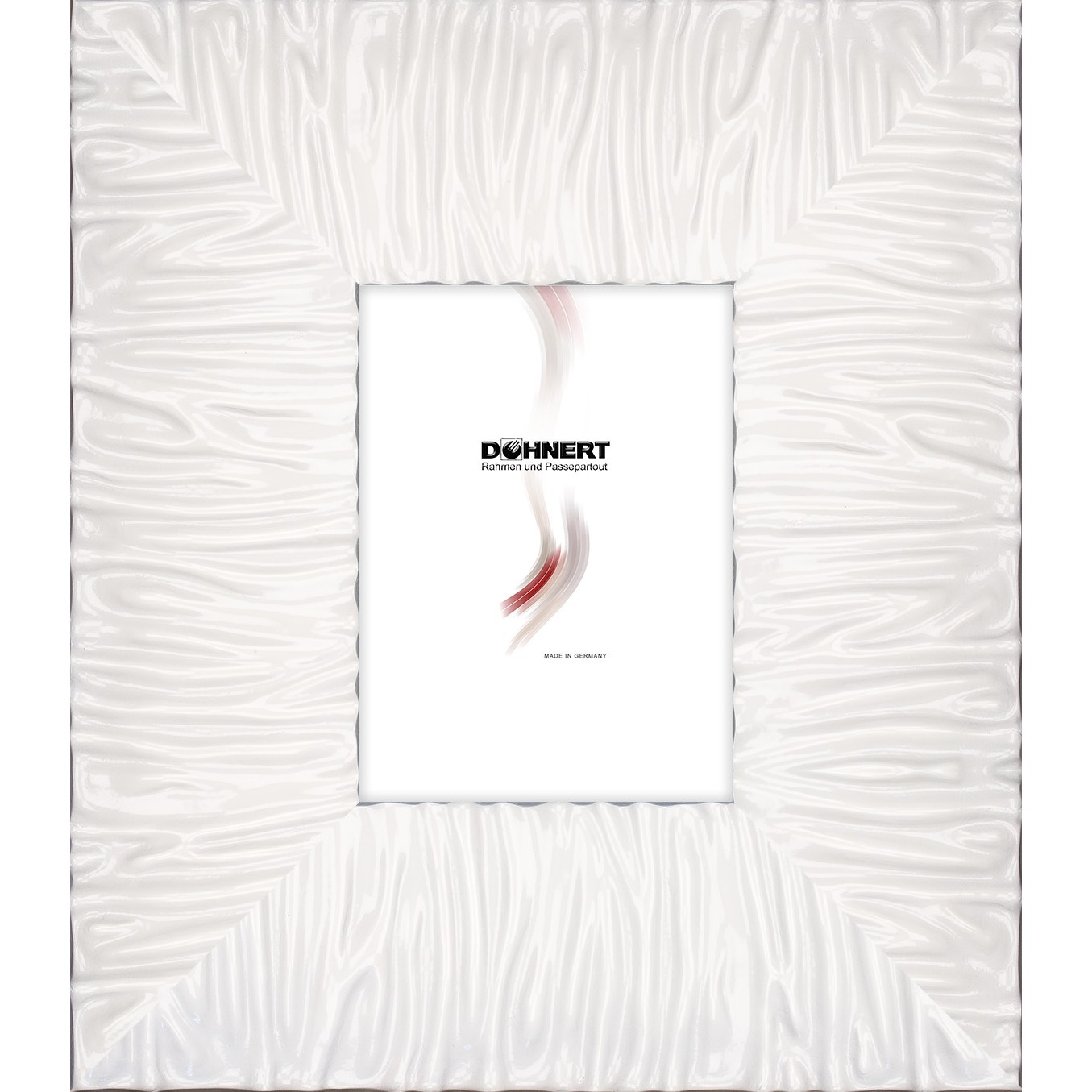 Holzrahmen 99714, weiß, glänzend