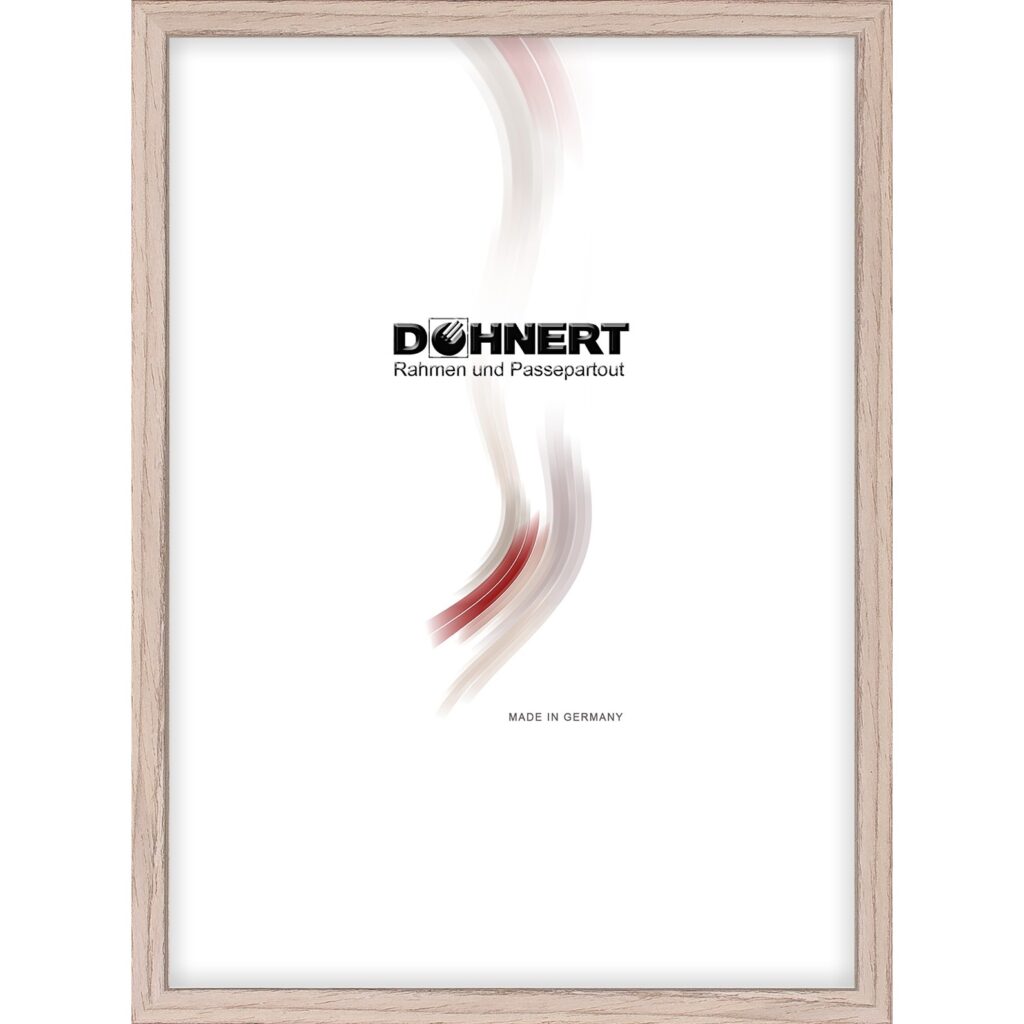 Aluminiumrahmen M0821A25, hellgrau, furniert