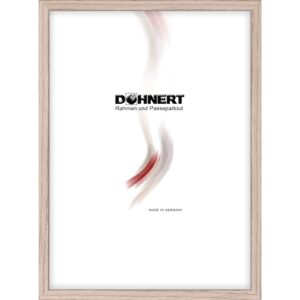 Aluminiumrahmen M0821A25, hellgrau, furniert