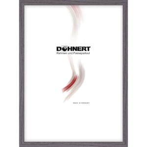 Aluminiumrahmen M0821A53, blaugrau, furniert