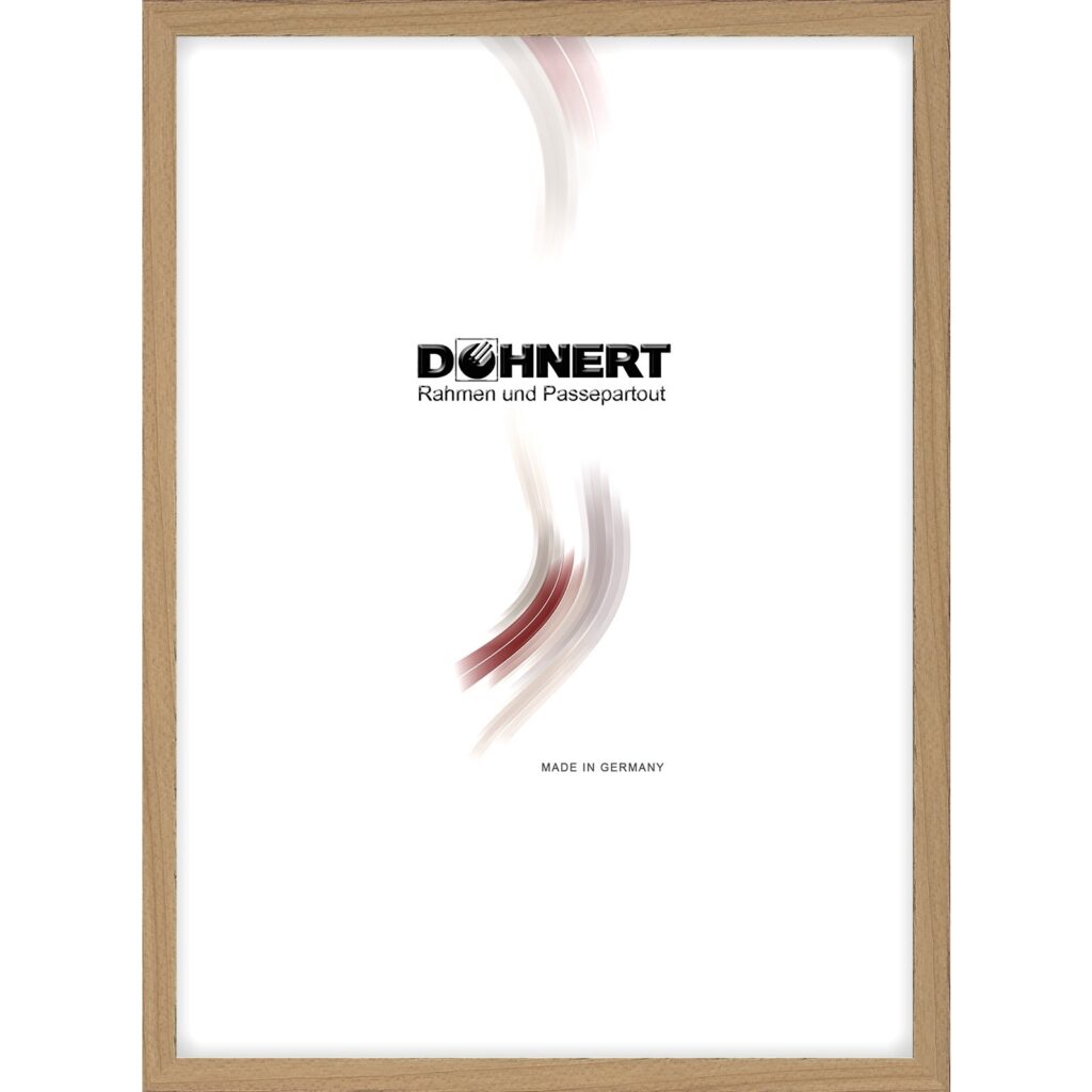 Aluminiumrahmen M0821A55, nussbaum, furniert