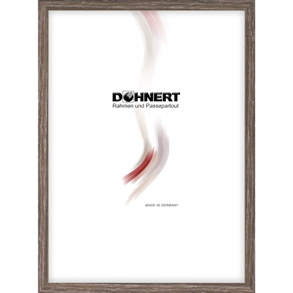 Aluminiumrahmen M0821A96, grau, furniert