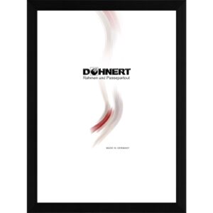 Holzrahmen M1013A12, mattschwarz