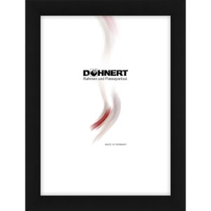 Holzrahmen M1515A12, schwarz