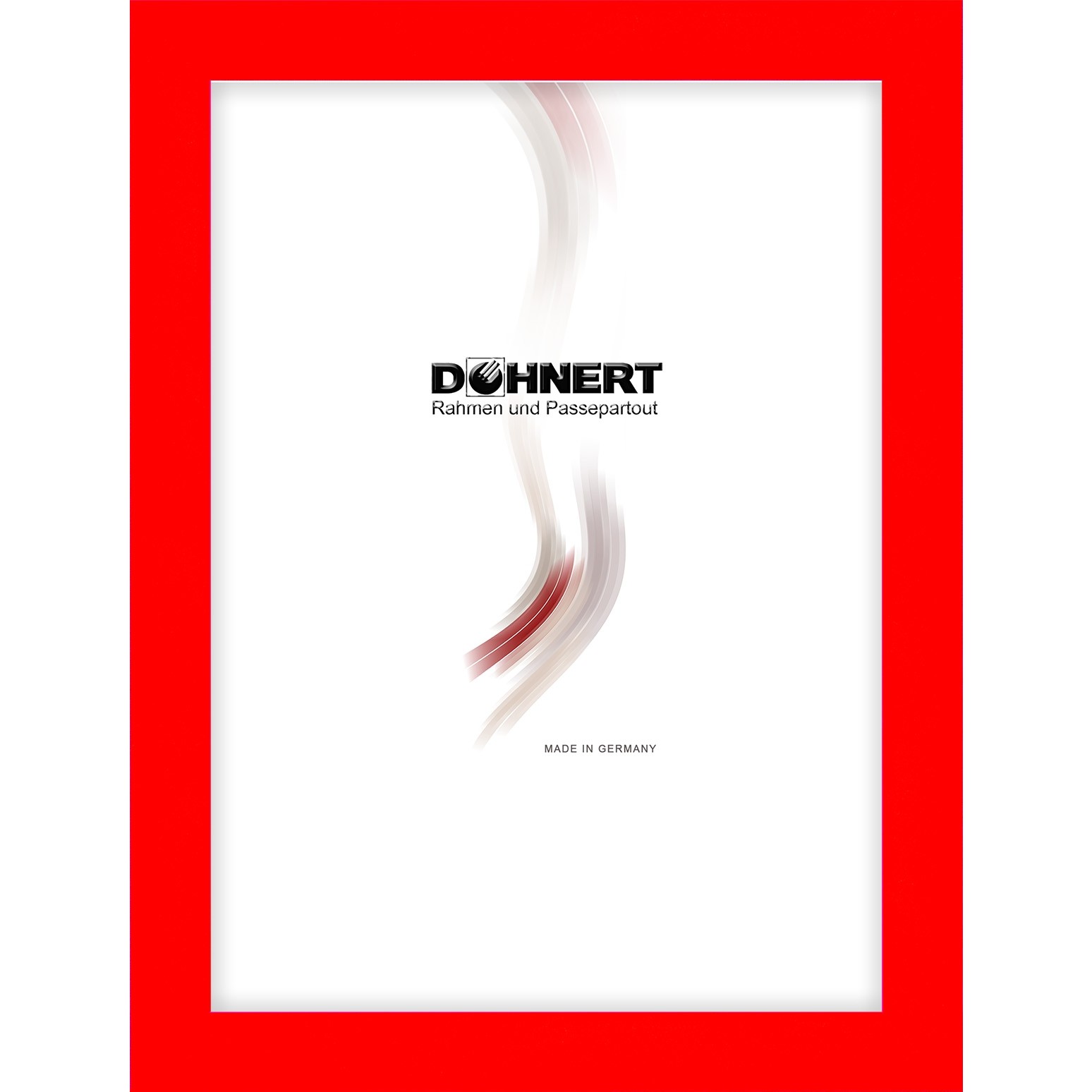 Holzrahmen M1515A51, neonrot