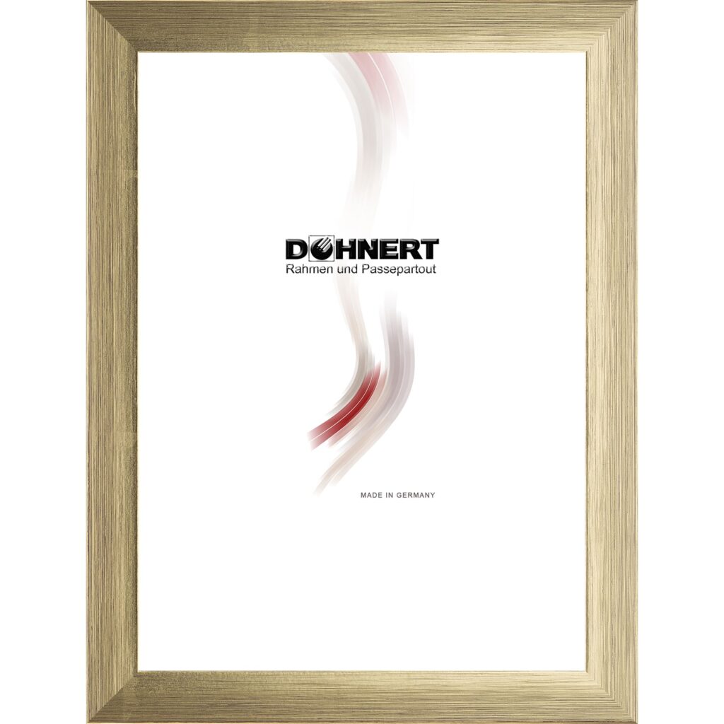Holzrahmen M1525A63, gold-grau