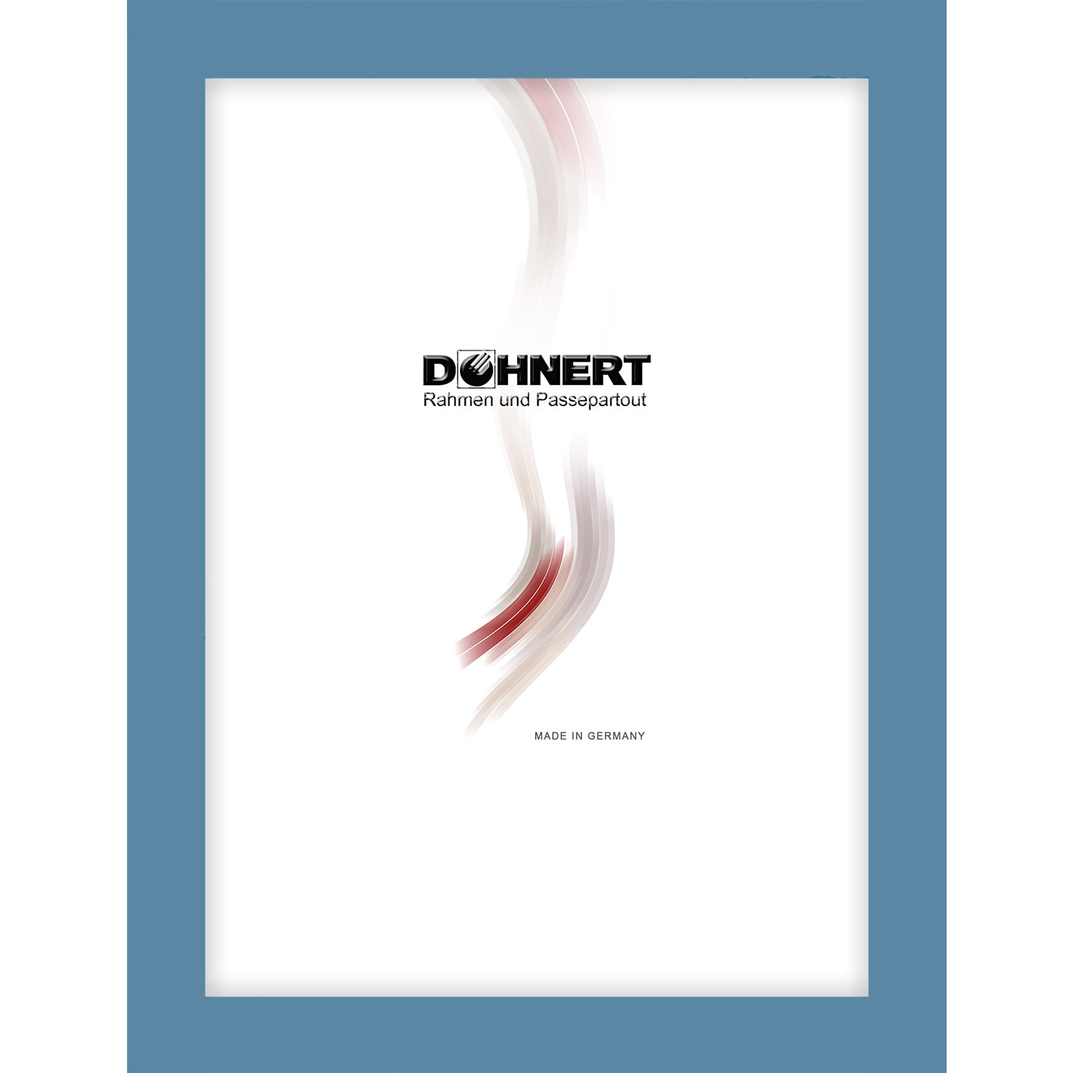 Holzrahmen M1530A59, linoleumblau