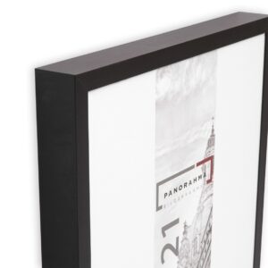 Aluminiumrahmen Houston, schwarz