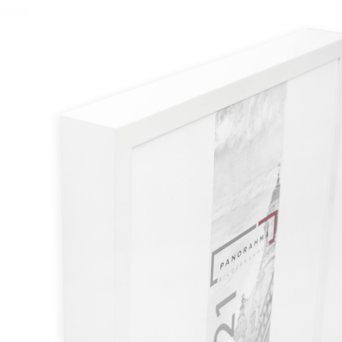 Aluminiumrahmen Houston, weiß – Bild 2