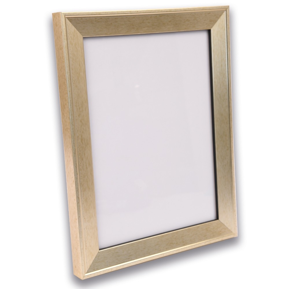 Holzrahmen L274H, champagner mit schwarzer Innenkante – Bild 4