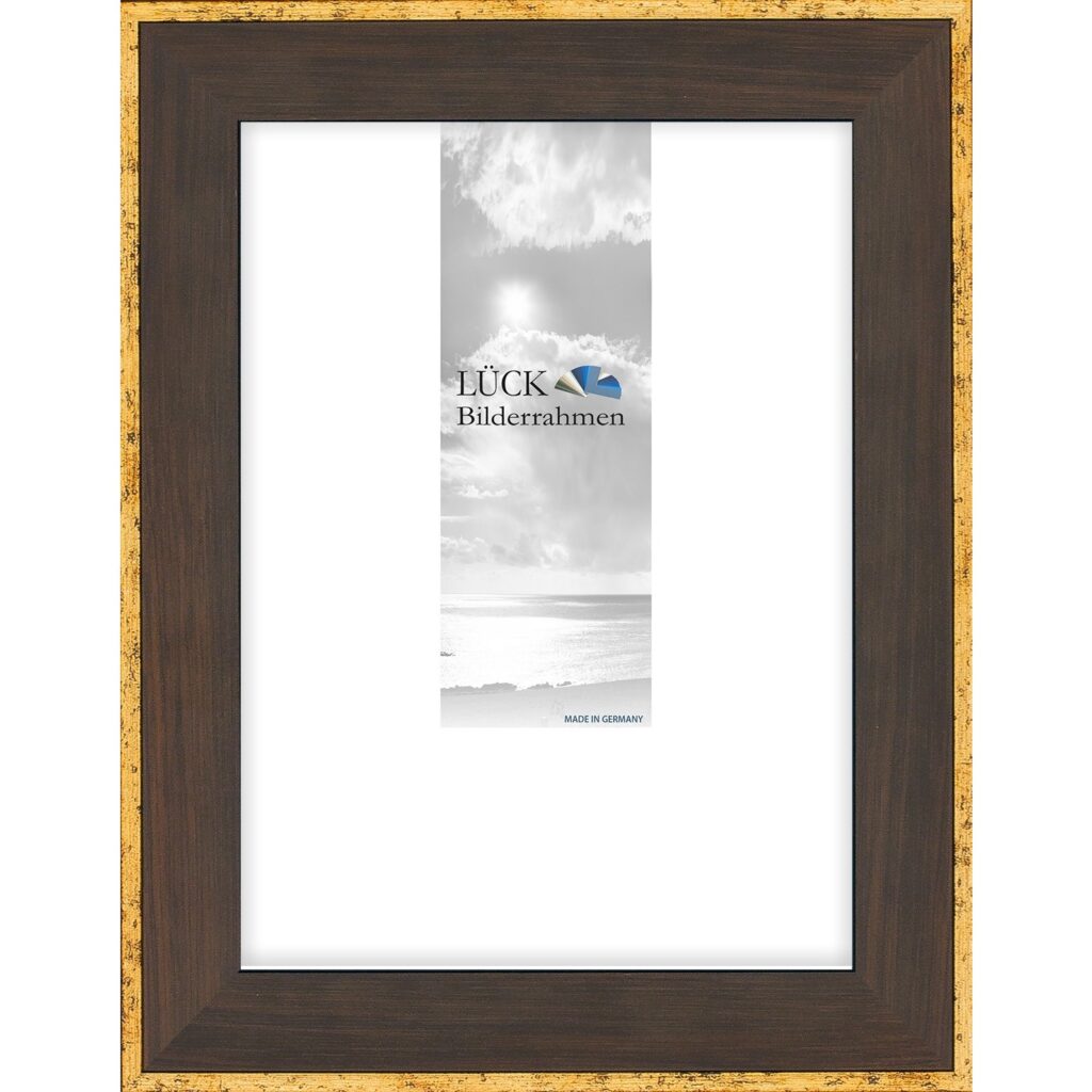 Holzrahmen L279H, braun-bronze