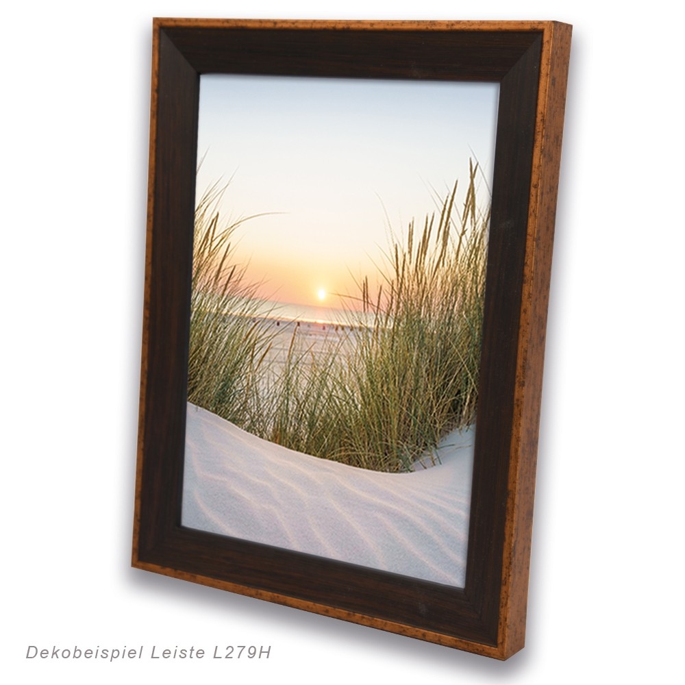 Holzrahmen L279H, braun-bronze – Bild 5