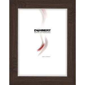 Holzbilderrahmen L407H 'Friedberg', wenge-silber