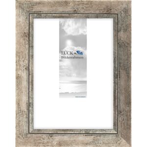 Holzbilderrahmen L915, altsilber
