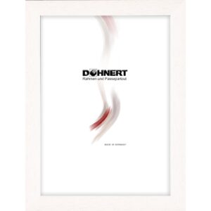 Holzrahmen M1525A13, weiß, offenporig