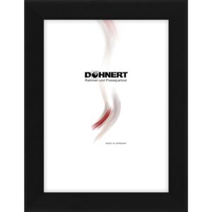 Holzrahmen M2030A12, schwarz