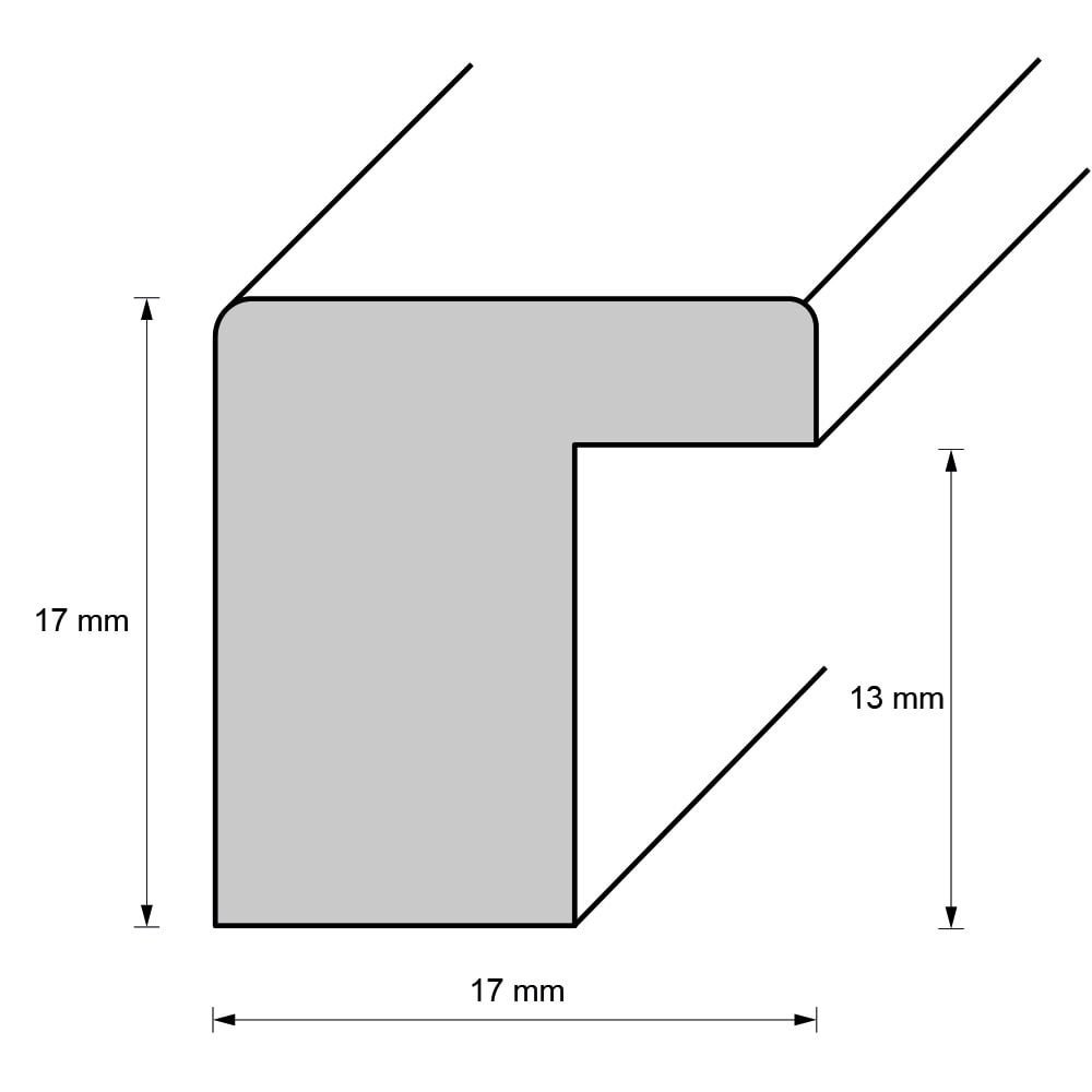 Holzrahmen 11773 'Mexiko', pink – Bild 2