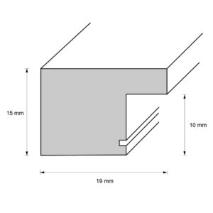 Holzrahmen 19902, braun