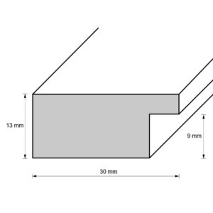 Holzrahmen 29241, wurzelholz
