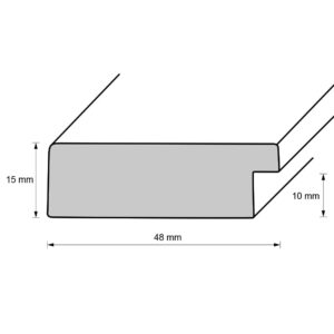 Holzrahmen 40811, natur
