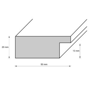 Holzrahmen 50552, grün