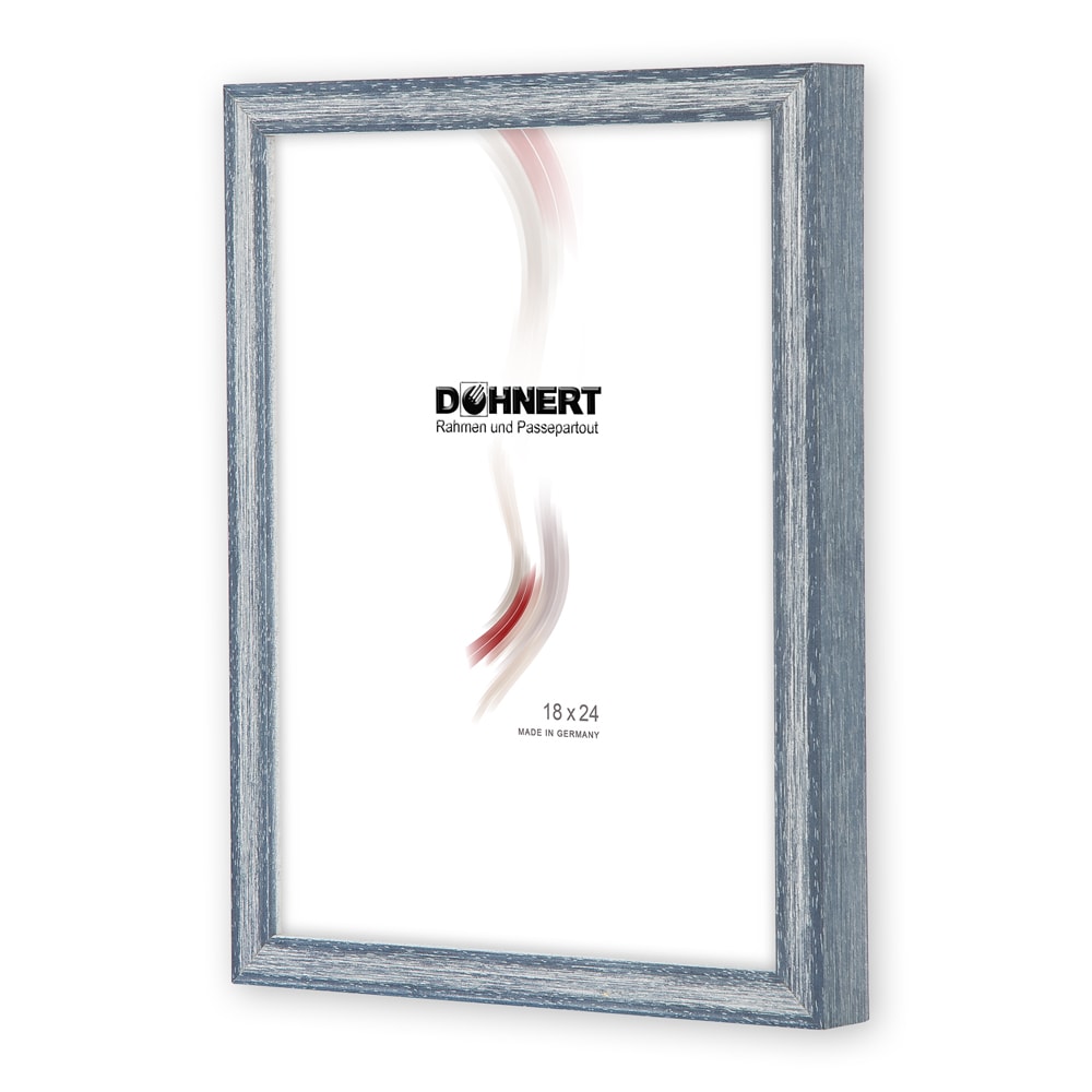 Holzrahmen 16153, blau gekalkt – Bild 4