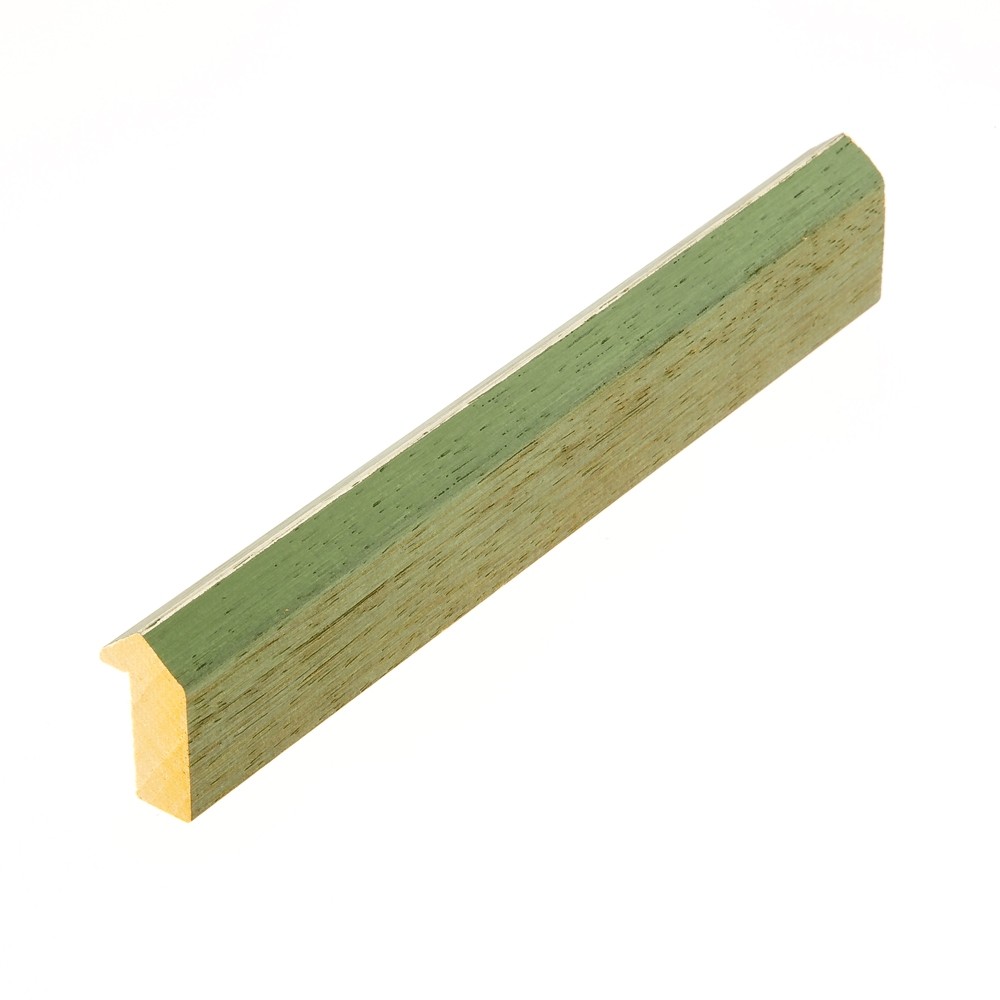 Holzrahmen 18452, grün mit Silberkante – Bild 4