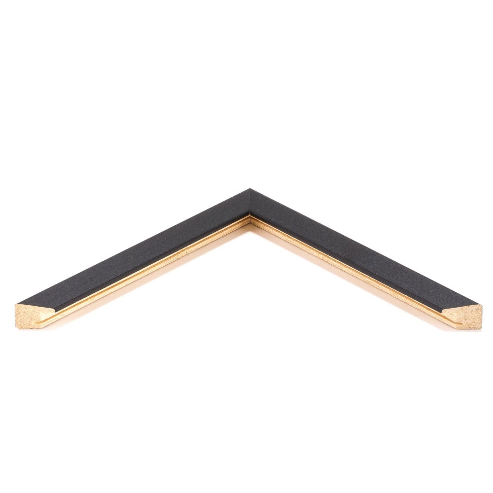 Holzrahmen 11012, mattschwarz – Bild 3