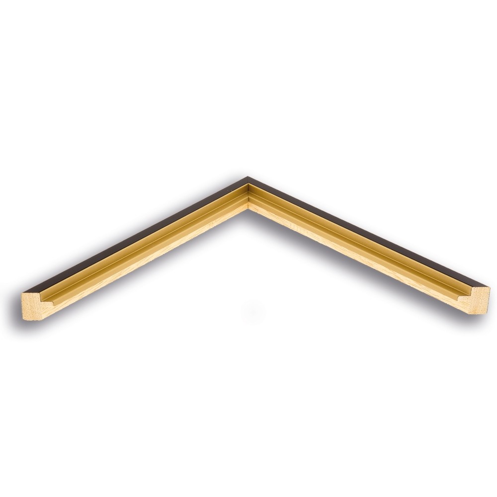 Holzrahmen 14963, schwarz-gold – Bild 3