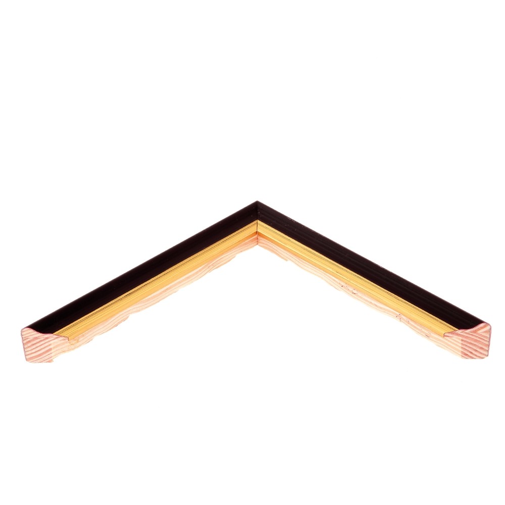 Holzrahmen 15715, schwarz-gold – Bild 3