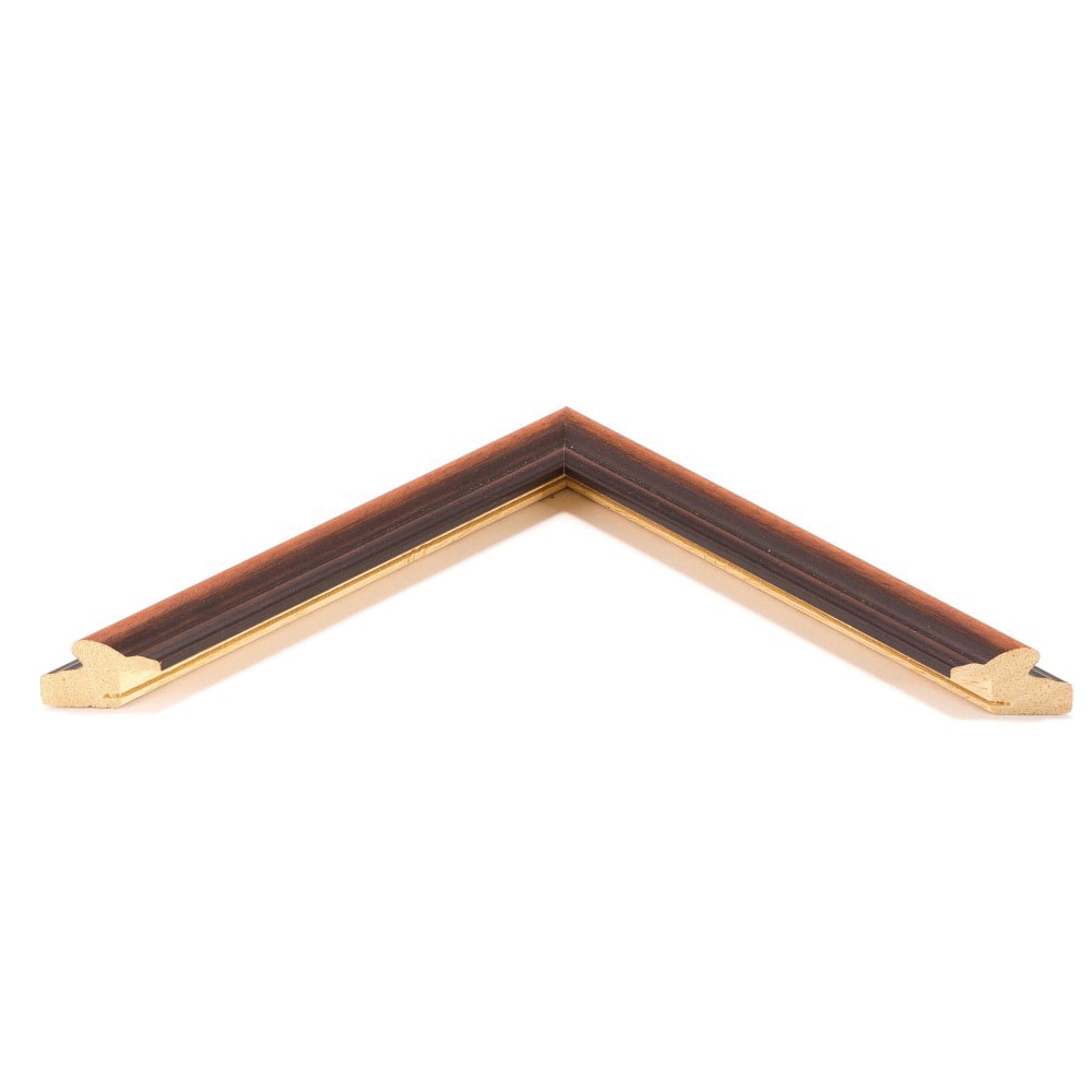 Holzrahmen 17500, braun-schwarz,glänzend – Bild 3