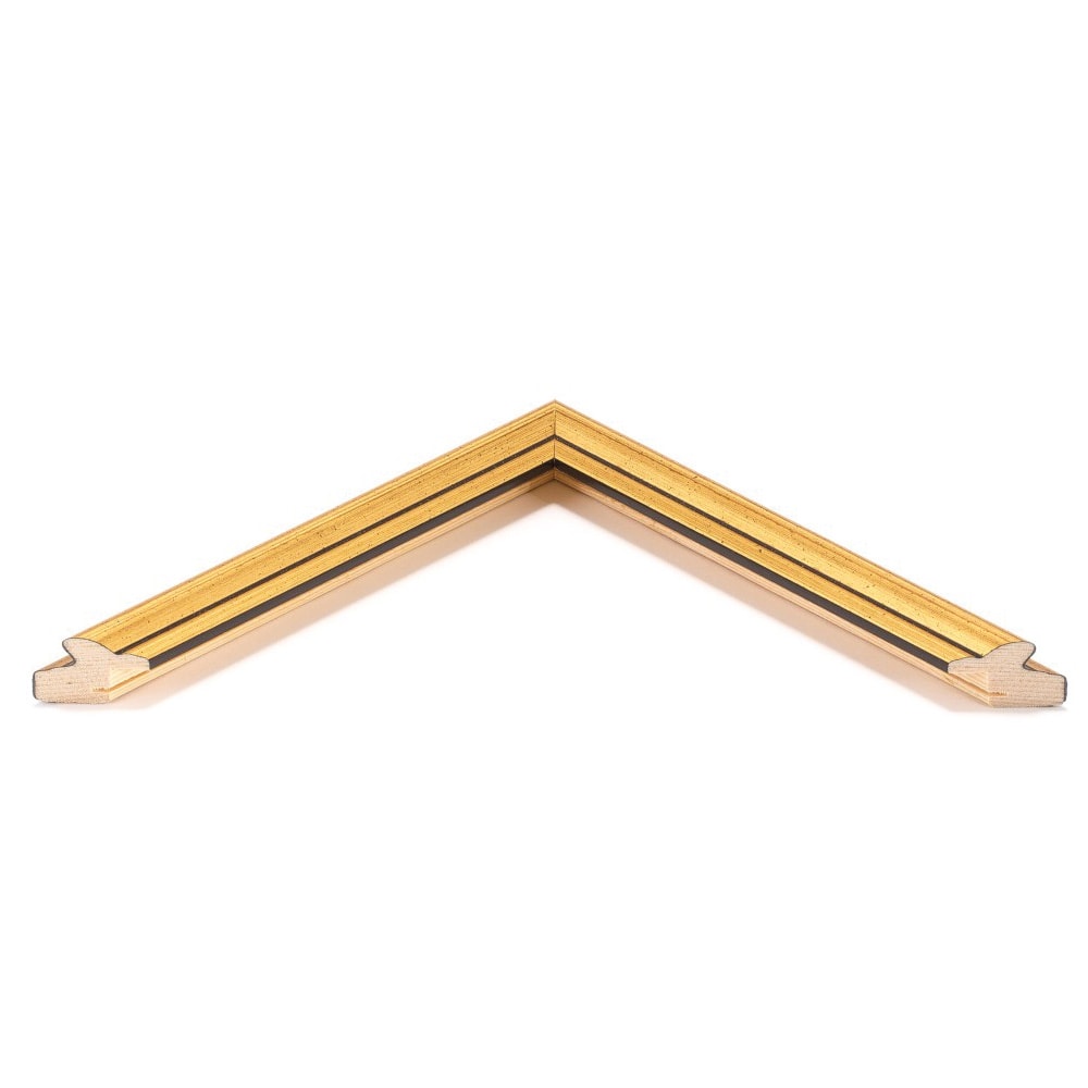 Holzrahmen 17563, gold, glänzend – Bild 3
