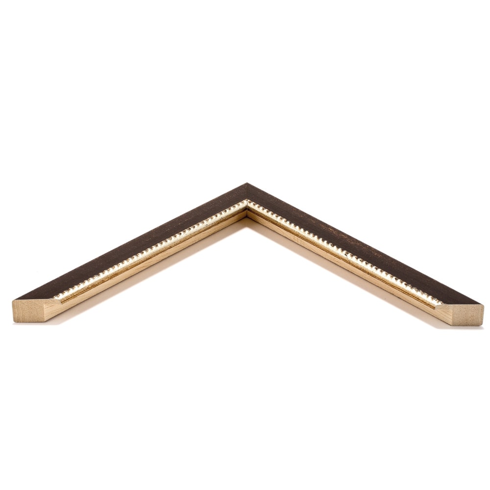 Holzrahmen 22500, braun-silber – Bild 3