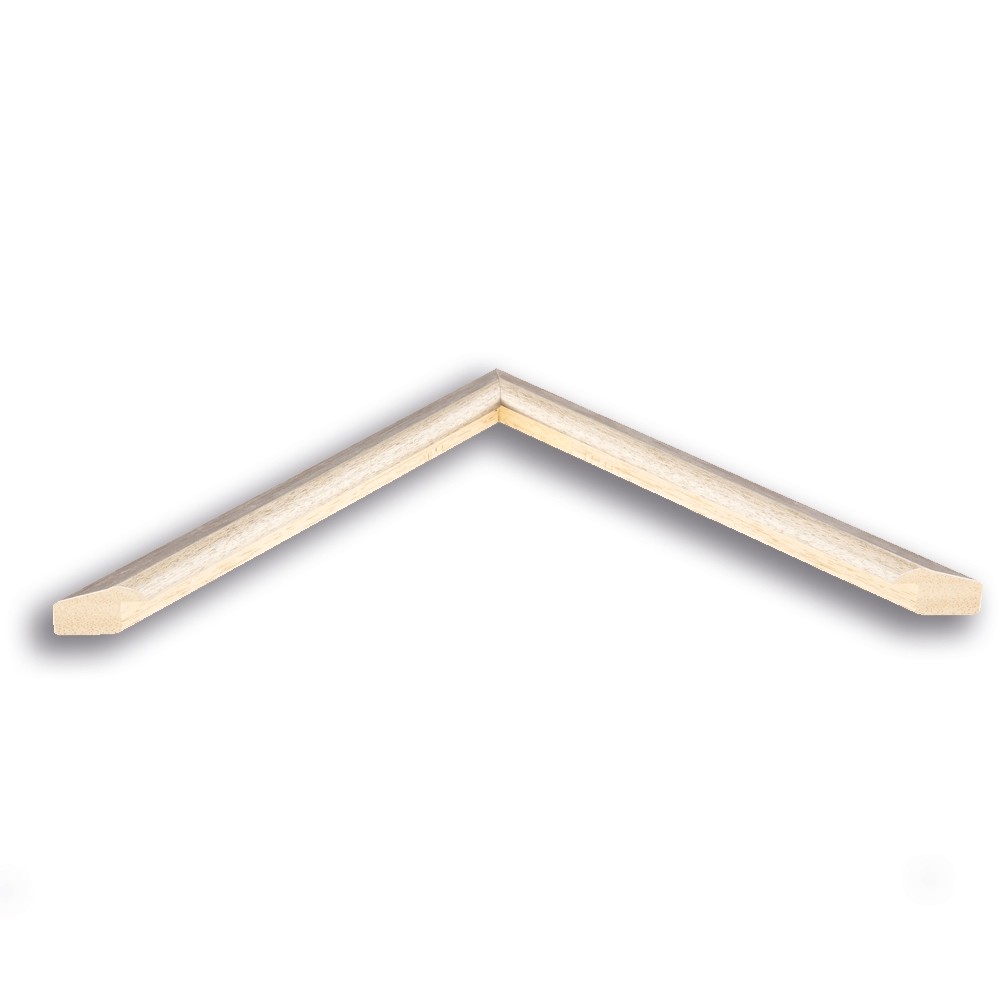 Holzrahmen 25296, dunkelgrau mit Silberkante – Bild 3