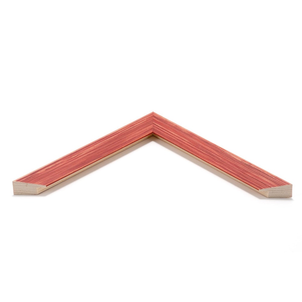 Holzrahmen 25751, bordeauxrot-hellrot – Bild 3