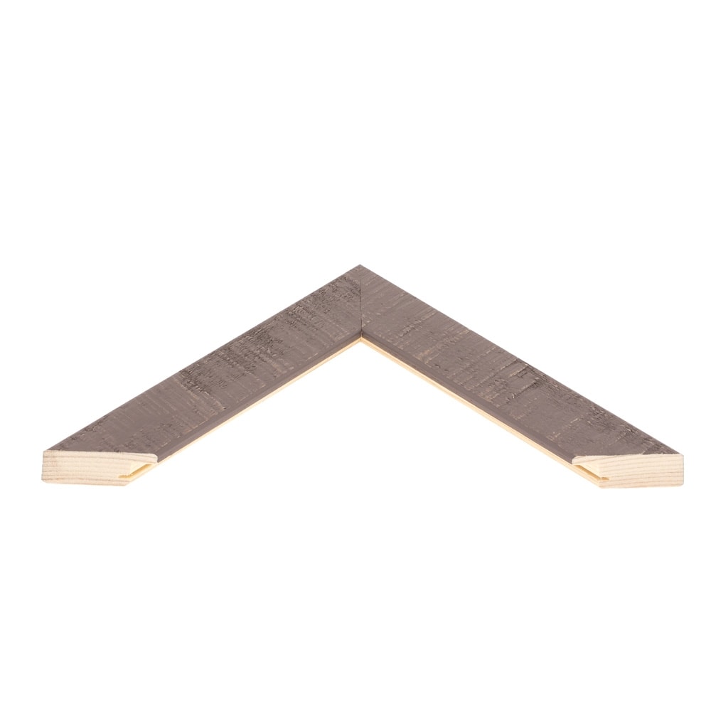 Holzrahmen 28696, graubraun-ocker – Bild 3