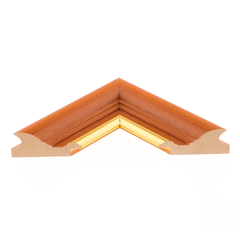 Holzrahmen 49636, hellbraun-gold – Bild 3