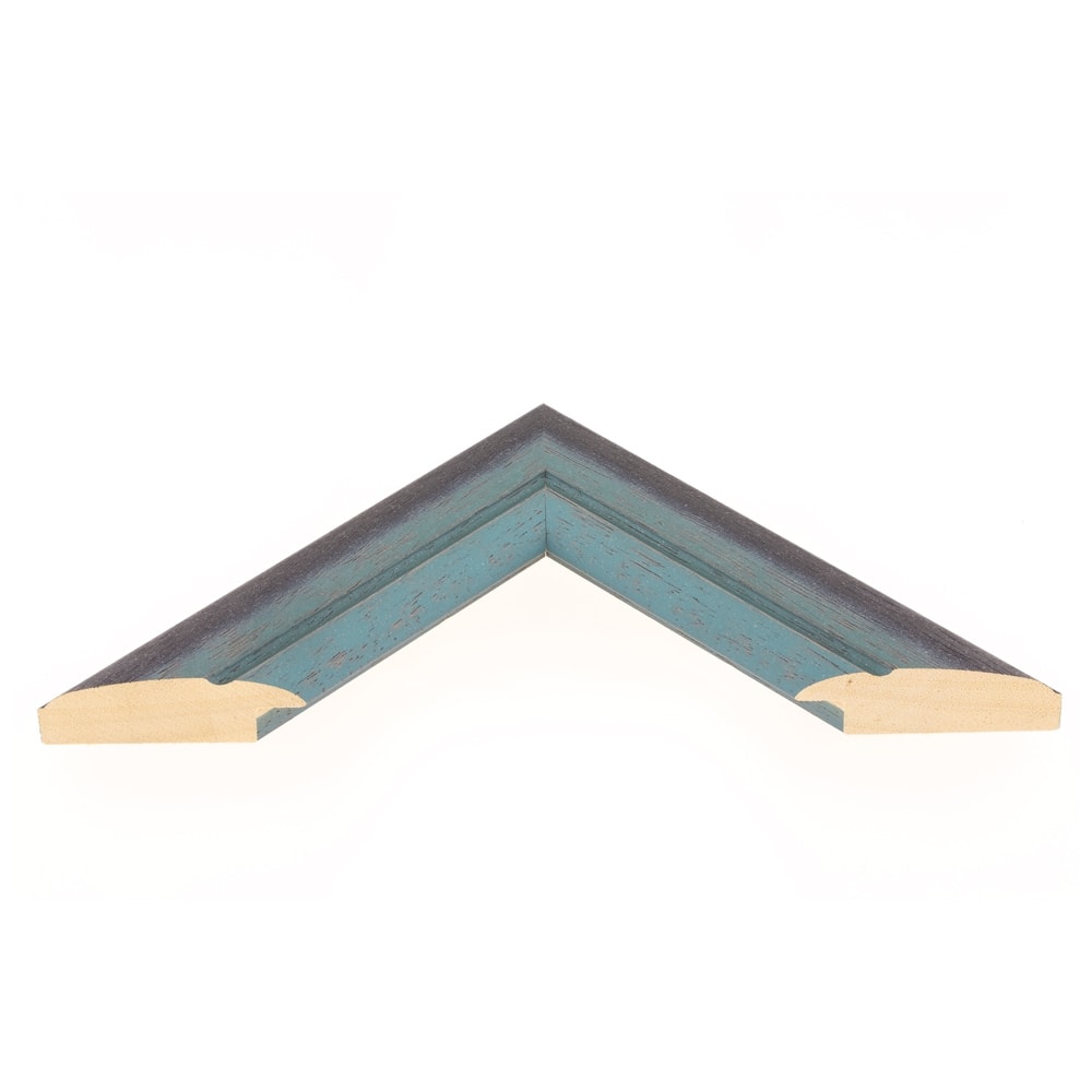 Holzrahmen 54153, tiefblau-hellblau – Bild 3