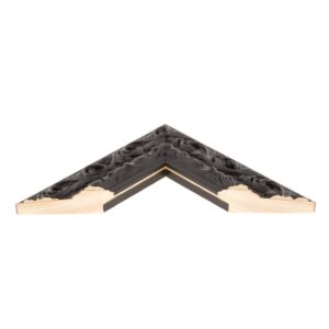 Holzrahmen 55212, schwarz, gelocht