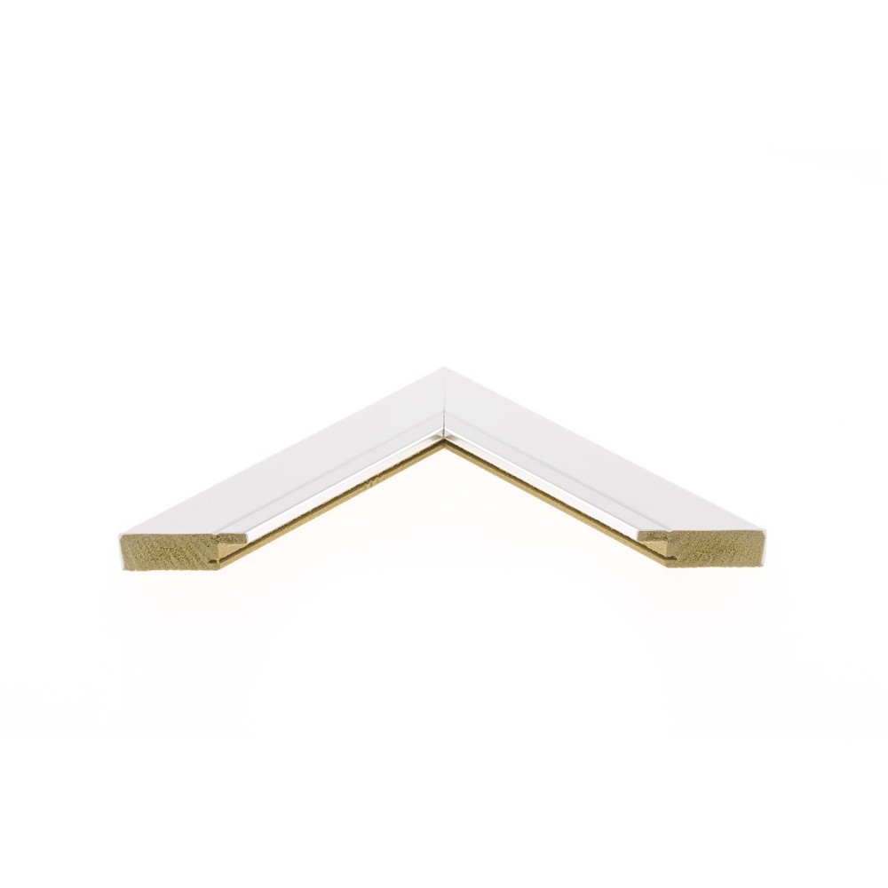 Holzbilderrahmen L397H 'Friedberg', weiß – Bild 3