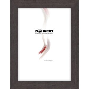 Holzrahmen M2035B15, schwarz